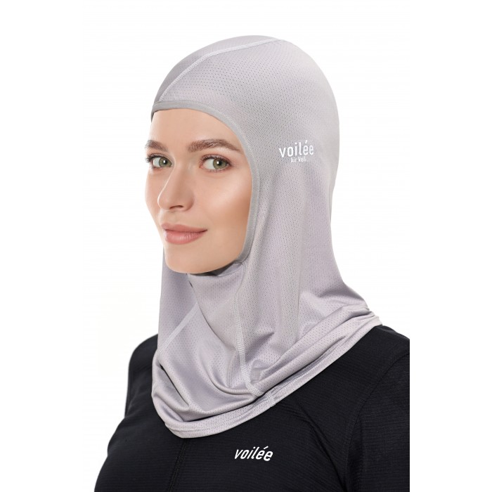 Basic Collection Sports Hijab (Grey Type A)