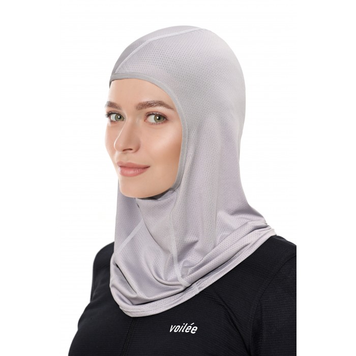 Basic Collection Sports Hijab (Grey Type B)